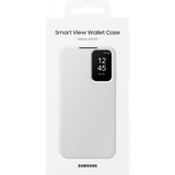 Husa pentru Samsung Galaxy A35 5G A356, S-View Wallet, Alba EF-ZA356CWEGWW