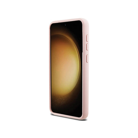 Husa pentru Samsung Galaxy S23+ S916, Karl Lagerfeld, Silicone Choupette Metal - Roz - NotebookGsm