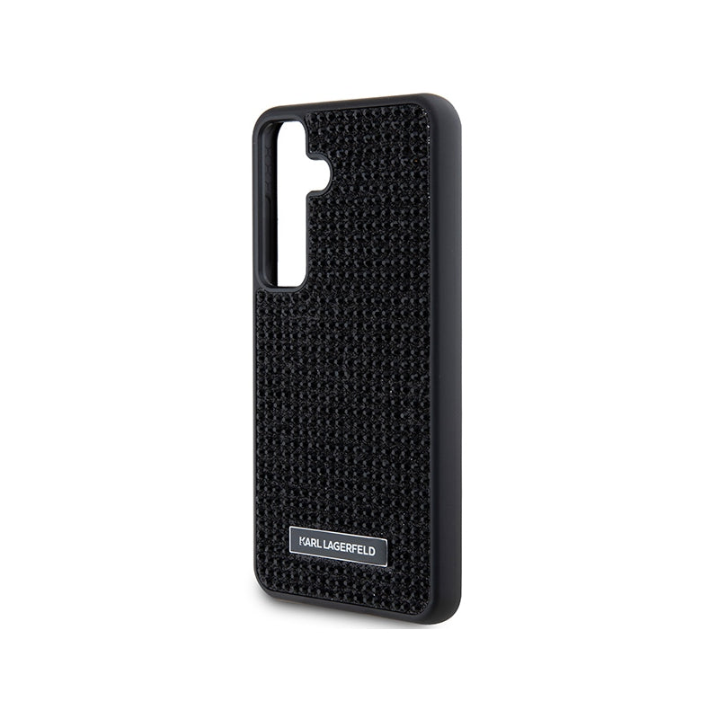 Husa pentru Samsung Galaxy S24+ S926, Karl Lagerfeld, Rhinestone Metal Plat