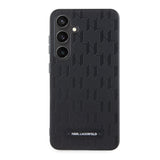 Husa pentru Samsung Galaxy S24 S921, Karl Lagerfeld, Saffiano Mono Metal Logo
