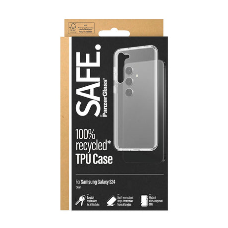 Husa pentru Samsung Galaxy S24 S921, PanzerGlass, Safe. - Transparenta - NotebookGsm