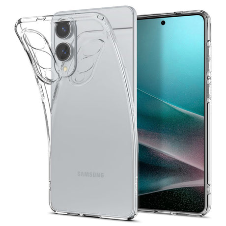 Husa pentru Samsung Galaxy S25 Edge S937, Spigen, Liquid Crystal - Transparenta - NotebookGsm