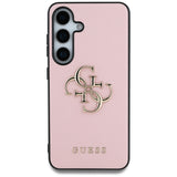 Husa pentru Samsung Galaxy S25+ S936, Guess, 4G Grained Big and Classic Log