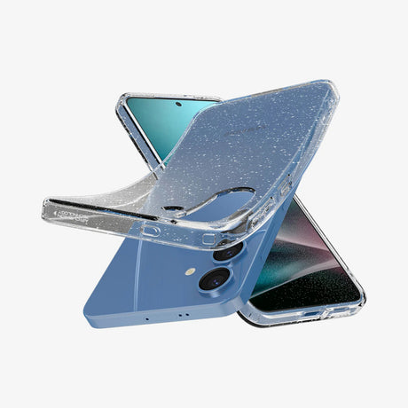 Husa pentru Samsung Galaxy S25+ S936, Spigen, Liquid Crystal Gli - Transparenta - NotebookGsm
