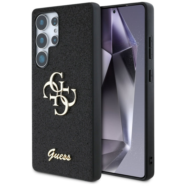 Husa pentru Samsung Galaxy S25 Ultra S938, Guess, Glitter Big 4G Script