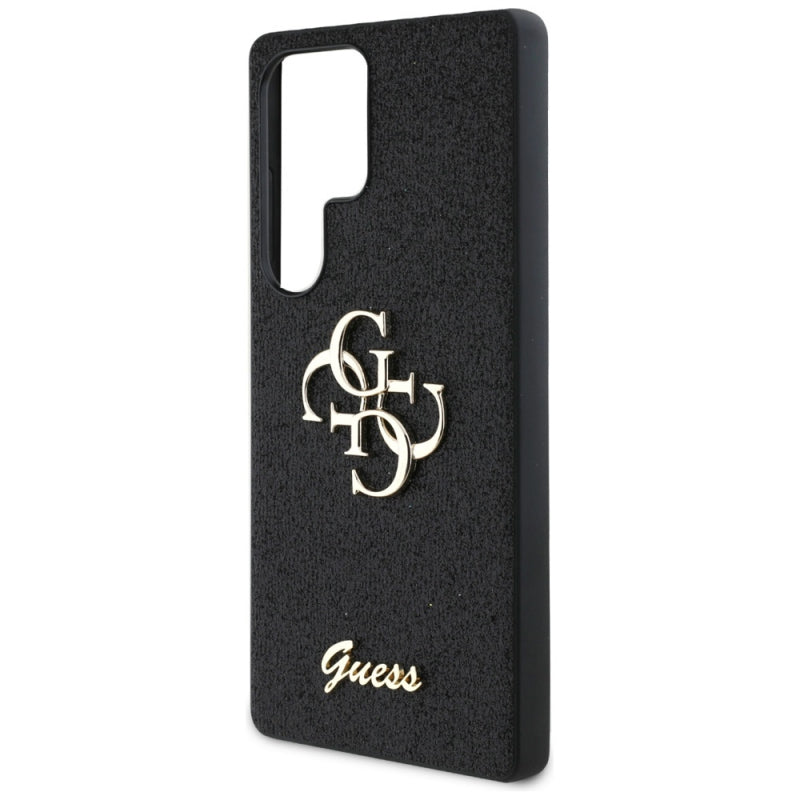 Husa pentru Samsung Galaxy S25 Ultra S938, Guess, Glitter Big 4G Script