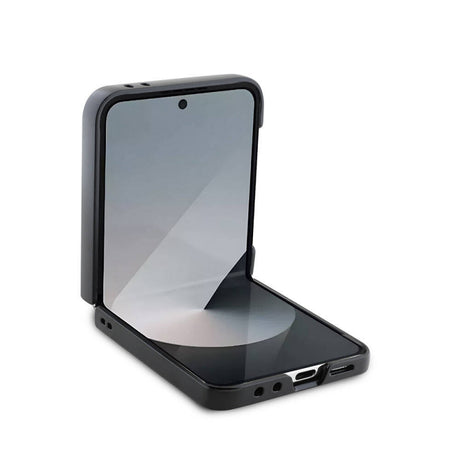 Husa pentru Samsung Galaxy Z Flip7 F766, Guess, 4G Metal Log - Roz - NotebookGsm