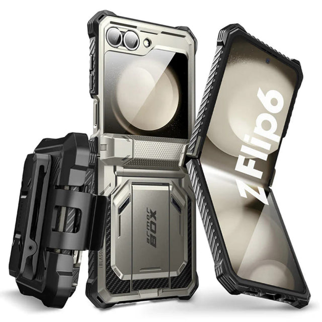 Husa pentru Samsung Galaxy Z Flip7 FE F761 / Z Flip6 F741, i-Blason, ArmorBox