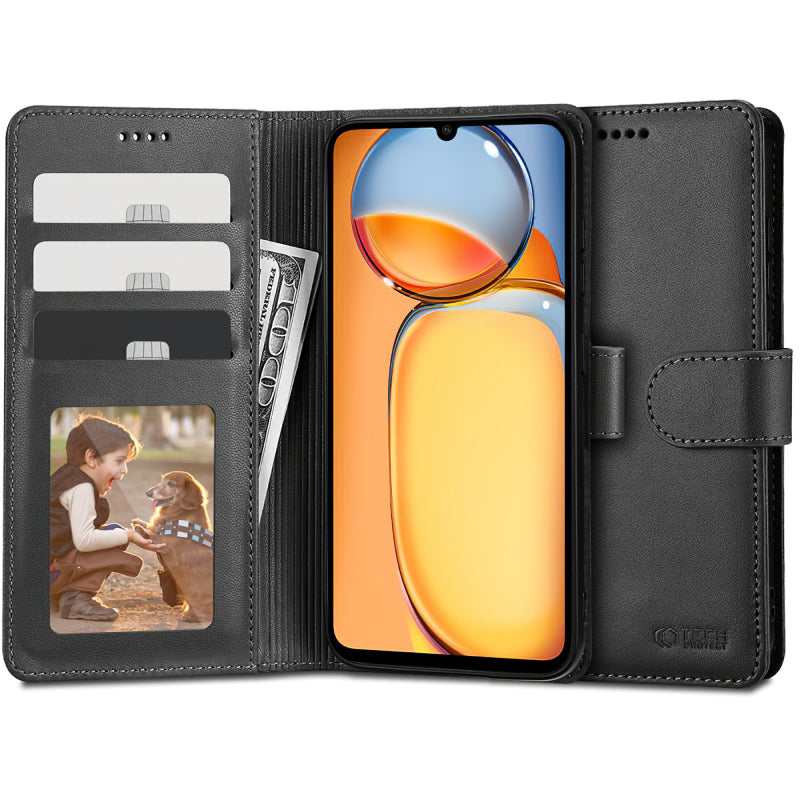 Husa pentru Xiaomi Poco C65 / Redmi 13C, Tech-Protect, Wallet