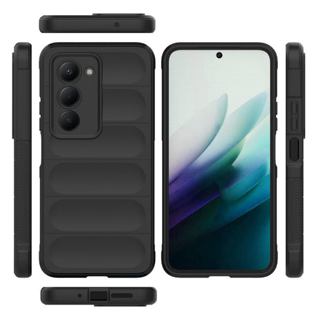 Husa pentru Xiaomi Redmi 15 5G / 15 4G, Techsuit, Magic Shield - Neagra - NotebookGsm