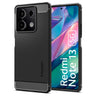 Husa pentru Xiaomi Redmi Note 13 5G, Spigen, Rugged Armor, Neagra ACS07665