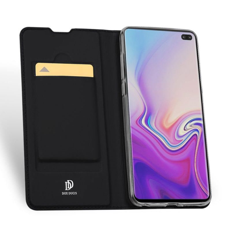 Husa pentru Samsung Galaxy S10+ G975, DUX DUCIS, Skin Pro, Neagra