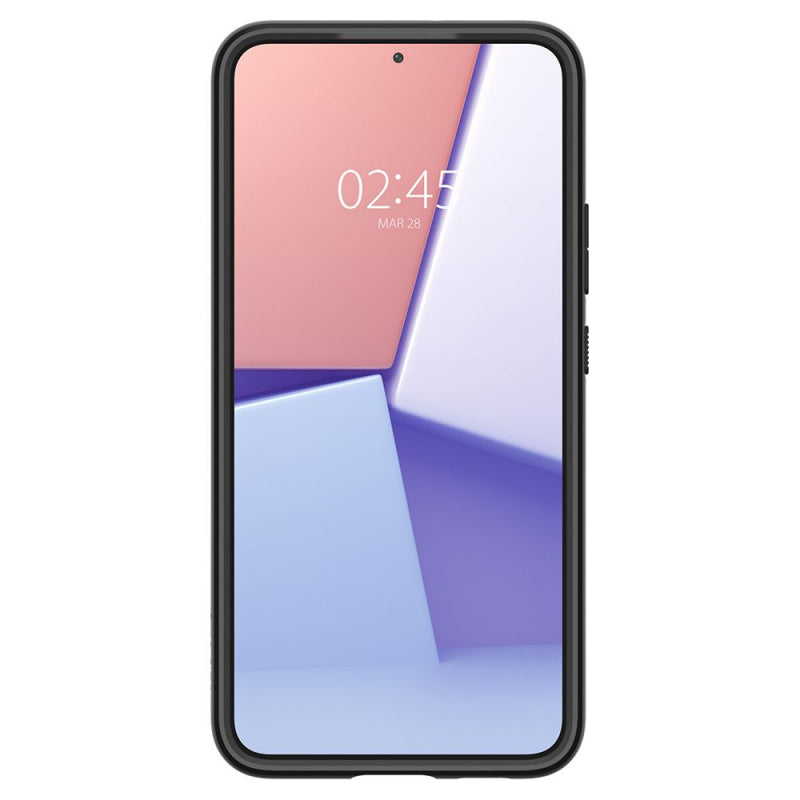 Husa pentru Samsung Galaxy S22 5G S901, Spigen, Ultra Hybrid Matte, Neagra ACS03989