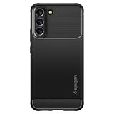 Husa pentru Samsung Galaxy S22 5G S901, Spigen, Rugged Armor, Neagra ACS03986