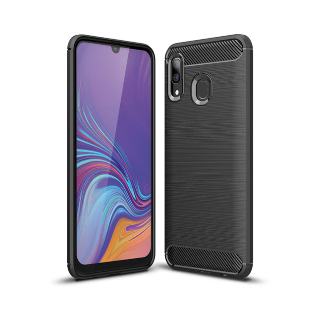 Husa pentru Samsung Galaxy A40 A405, Forcell, Carbon