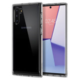 Husa pentru Samsung Galaxy Note 10 5G N971 / Note10 N970, Spigen, Crystal Hybrid, Transparenta 628CS27409