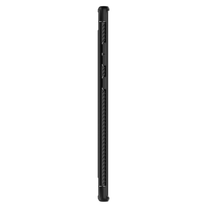 Husa pentru Samsung Galaxy Note 10+ 5G N976 / Note 10+ N975, Spigen, Rugged Armor, Neagra 627CS27331