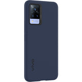 Husa pentru vivo V21 5G, Silicone Cover, Bleumarin 6000172