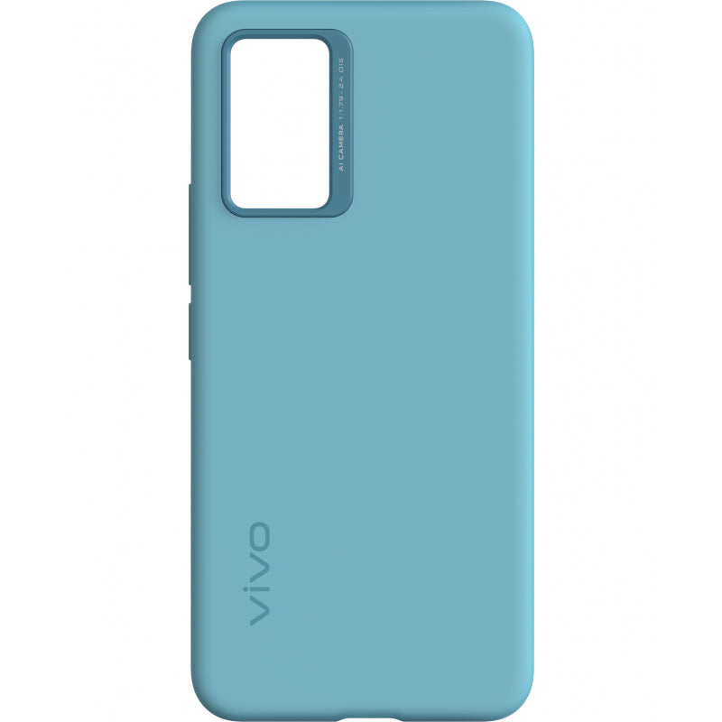 Husa pentru vivo V21 5G, Silicone Cover, Bleu 6000173