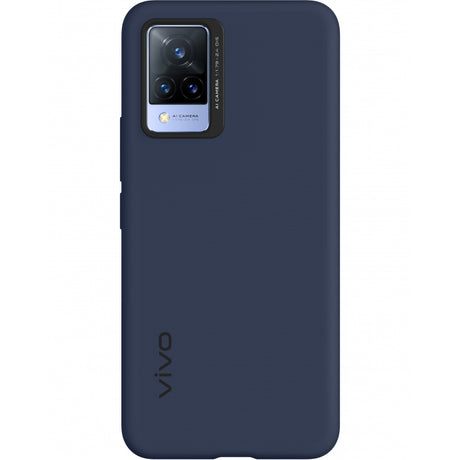 Husa pentru vivo V21 5G, Silicone Cover, Bleumarin 6000172