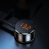 Incarcator Auto 3MK Power Splitter, 120W, 3A, 1 x USB-C - 3 x Extensie Bricheta - 3 x USB-A - Negru - NotebookGsm