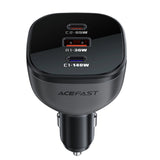 Incarcator Auto Acefast B14, 165W, 5A, 1 x USB-A - 2 x USB-C
