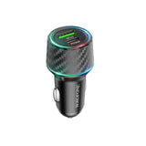 Incarcator Auto Borofone BZ21 Brilliant, 48W, 3A, 1 x USB-A - 1 x USB-C