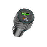 Incarcator Auto Borofone BZ21 Brilliant, 48W, 3A, 1 x USB-A - 1 x USB-C