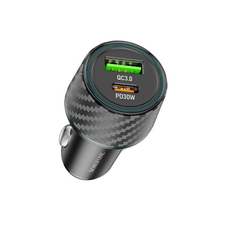 Borofone BZ21 Brilliant autós töltő, 48W, 3A, 1 x USB-A - 1 x USB-C