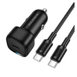 Incarcator Auto Cu Cablu USB-C Borofone BZ34A Cloud, 20W, 3A, 1 x USB-C