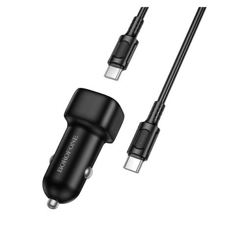 Borofone BZ34A Cloud autós töltő USB-C kábellel, 20W, 3A, 1 x USB-C