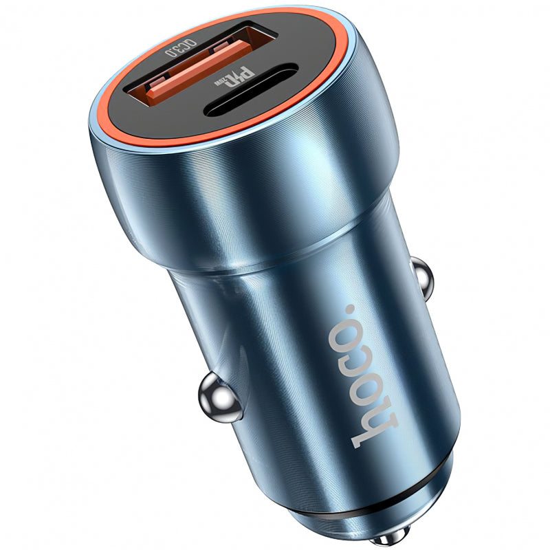 Incarcator Auto HOCO Z46A, 20W, 3A, 1 x USB-A - 1 x USB-C