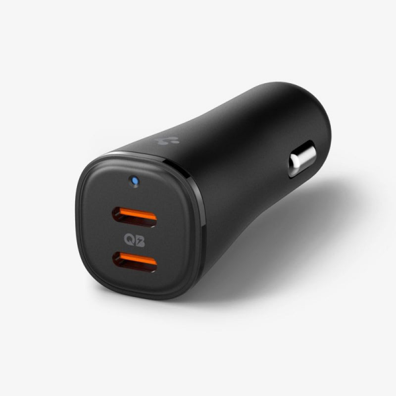 Incarcator Auto Spigen ArcStation Essential, 50W, 3A, 2 x USB-C, Negru ACP08523