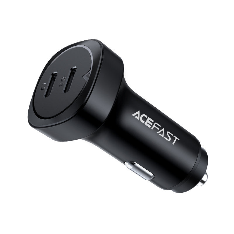 Incarcator Auto Acefast B2, 72W, 3A, 2 x USB-C