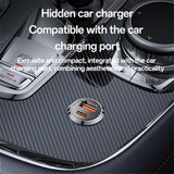 Incarcator Auto Yesido Y68, 30W, 3A, 1 x USB-A - 1 x USB-C