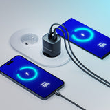 Incarcator Retea 3MK HyperCharger GaN, 33W, 3A, 1 x USB-A - 1 x USB-C