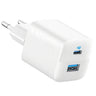 Incarcator Retea Anker 323, 33W, 3A, 1 x USB-A - 1 x USB-C, Alb A2331G21