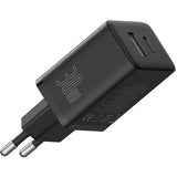 Incarcator Retea Baseus Cube, 30W, 2.4A, 1 x USB-A - 1 x USB-C, Negru P10111404113-00