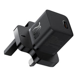 Incarcator Retea Baseus UK, 20W, 3A, 1 x USB-C, Negru P10110907113-00