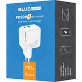 Incarcator Retea BLUE Power BC111A, 30W, 3A, 1 x USB-A - 1 x USB-C