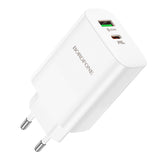 Incarcator Retea Borofone BN10, 65W, 5A, 1 x USB-A - 1 x USB-C