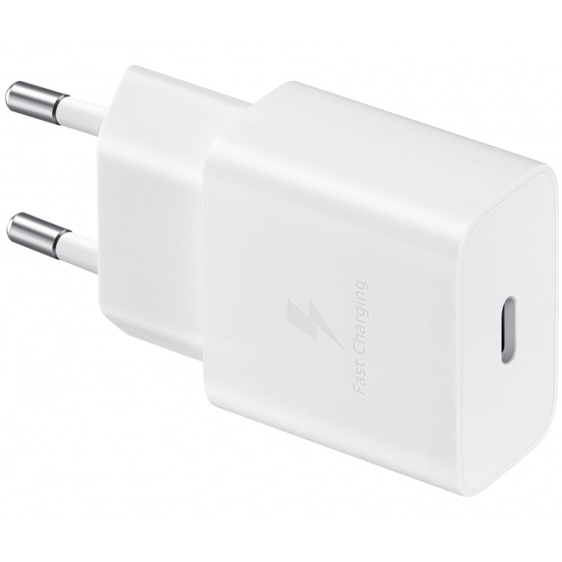 Incarcator Retea cu Cablu USB-C Samsung, 15W, 2A, 1 x USB-C, Alb EP-T1510XWEGEU