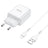 Incarcator Retea cu Cablu Lightning HOCO N2, 10W, 2.1A, 1 x USB-