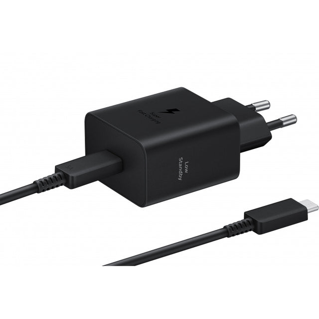 Incarcator Retea Cu Cablu USB-C Samsung, 45W, 4.05A, 1 x USB-C, Negru EP-T4511XBEGEU