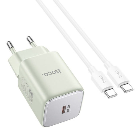 Incarcator Retea Cu Cablu USB-C HOCO N43, 30W, 3A, 1 x USB-C