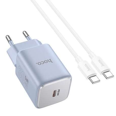 Incarcator Retea Cu Cablu USB-C HOCO N43, 30W, 3A, 1 x USB-C