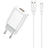 Incarcator Retea Cu Cablu microUSB Prestico F7S, 12W, 2.4A, 1 x USB-