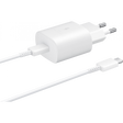 Incarcator Retea cu Cablu USB-C Samsung, 25W, 3A, 1 x USB-C, Alb EP-TA800XWEGWW