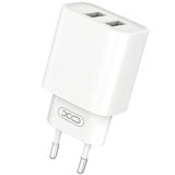 Incarcator Retea Cu Cablu microUSB XO Design CE02C, 10.5W, 2.1A, 2 x USB-