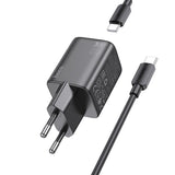 Incarcator Retea Cu Cablu USB-C HOCO N40, 20W, 3A, 1 x USB-C